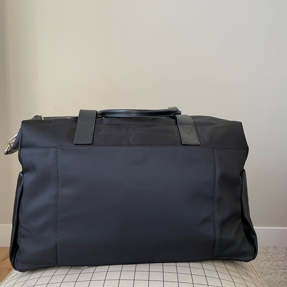 VGUC Mina Baie London weekender in black nylon w/ gold hardware - Picture 5 of 16